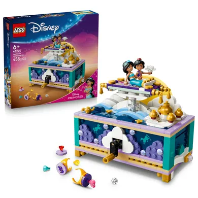 LEGO Disney Princess, Cutia cu bijuterii a lui Jasmine, 43295