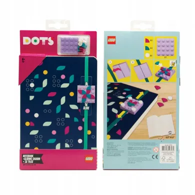 LEGO Dots, caiet cu placa si piese de decorat