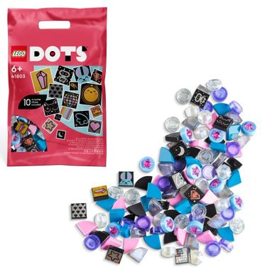 LEGO DOTS, DOTS Extra Seria 8 - Sclipici si stralucire, 41803