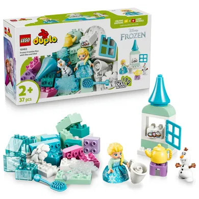 LEGO DUPLO Disney, Cutie creativa cu Elsa si Olaf din Regatul de gheata, 10462