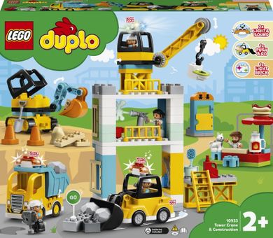 LEGO DUPLO Town, Macara si Constructie, 10933