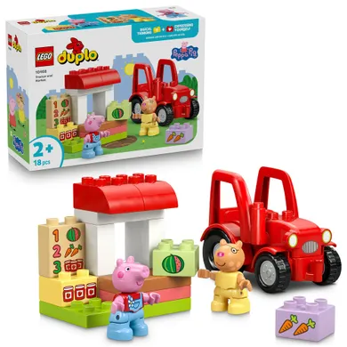 LEGO DUPLO, Tractor si piata, 10468