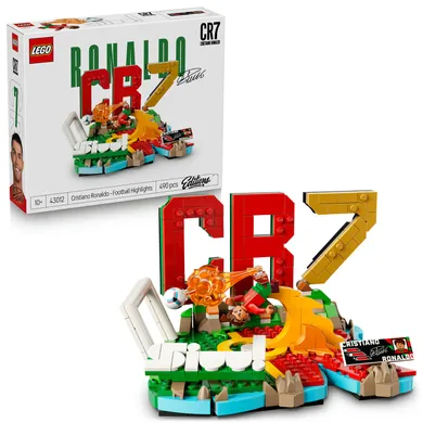 LEGO Editions Football, Cristiano Ronaldo - Momente importante din fotbal, 43012