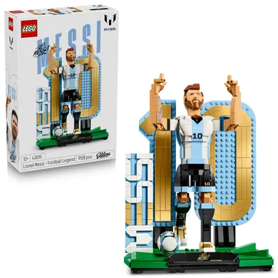 LEGO Editions Football, Lionel Messi - Legenda a fotbalului, 43015
