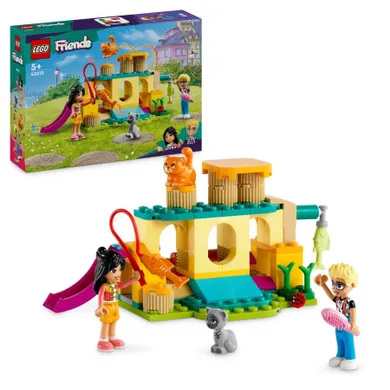 LEGO Friends, Aventuri pe terenul de joaca pentru pisici, 42612