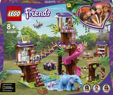 LEGO Friends, Baza de salvare din jungla, 41424
