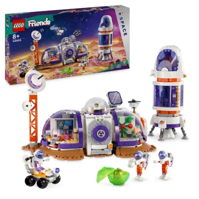 LEGO Friends, Baza spatiala si racheta pe Marte, 42605