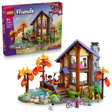 LEGO Friends, Cabana primitoare in padure toamna, 42705