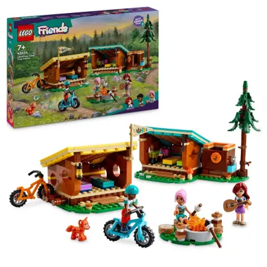 LEGO Friends, Cabane confortabile in tabara de aventuri, 42624