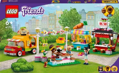LEGO Friends, Piata cu mancare stradala, 41701