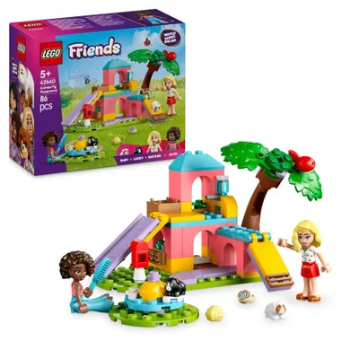 LEGO Friends, Teren de joaca pentru porcusori de Guineea, 42640