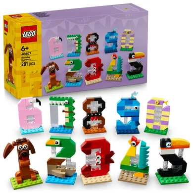 LEGO Iconic, Numere de zi de nastere, 40807