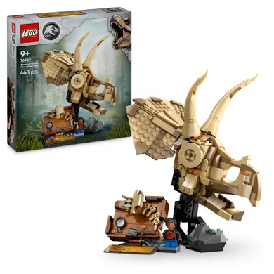 LEGO Jurassic World, Fosile de dinozaur: craniu de Triceratops, 76969