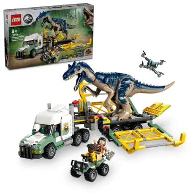 LEGO Jurassic World, Misiunea ”Dinozaur”: Camion de transport pentru un Allosaurus, 76966