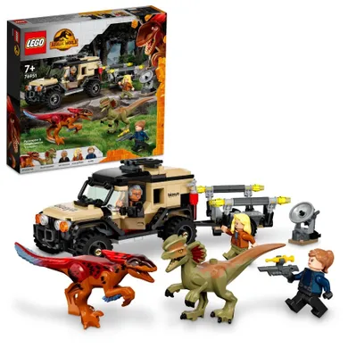 LEGO Jurassic World, Transport de Piroraptor si Dilophosaurus, 76951