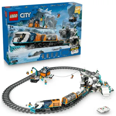 LEGO LEGO City, Trenul expres al exploratorilor spre Polul Arctic, 60470