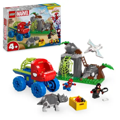 LEGO Marvel, Echipa Spidey in misiune de salvare in Dino Crawler, 11199