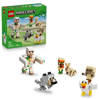 LEGO Minecraft, Atac in desert cu un jocheu de gaini, 21592