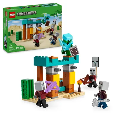 LEGO Minecraft, Patrula Illager de desert, 21267