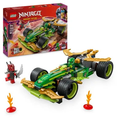 LEGO NINJAGO, Masina de curse cu motor cu arc a lui Lloyd, 71828