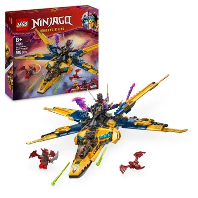 LEGO NINJAGO, Superavionul cu reactie al lui Ras si Arin, 71833