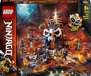 LEGO NINJAGO, Temnitele Vrajitorului craniu, 71722