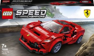 LEGO Speed Champions, Ferrari F8 Tributo, 76895