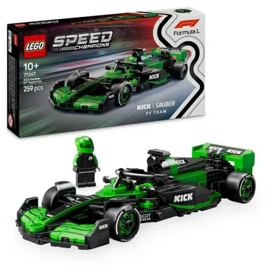 LEGO Speed Champions, Masina de curse KICK Sauber F1 Team C44, 77247