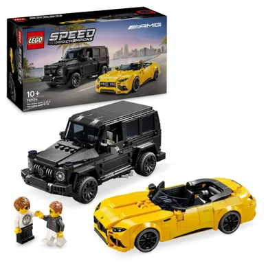 LEGO Speed Champions, Mercedes-AMG G 63 si Mercedes-AMG SL 63, 76924