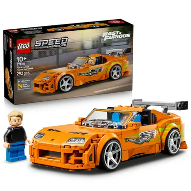 LEGO Speed Champions, Toyota Supra MK4 din Furios si iute, 77260