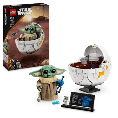 LEGO Star Wars, Grogu cu landoul planor, 75403