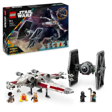 LEGO Star Wars, Hibrid TIE Fighter si X-Wing, 75393