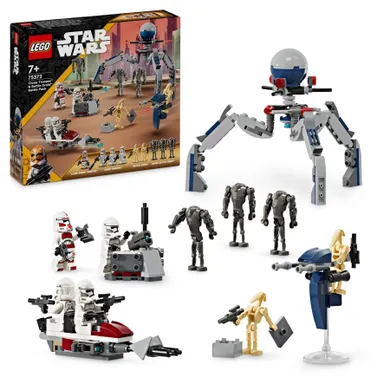 LEGO Star Wars, Pachet de lupta Clone Trooper si droid de lupta, 75372