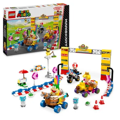 LEGO Super Mario, Mario Kart - Set Baby Peach si Grand Prix, 72036