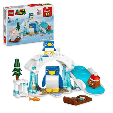 LEGO Super Mario, Set de extindere - Aventura in zapada a familiei penguin, 71430