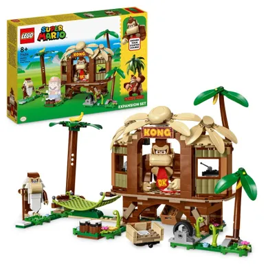 LEGO Super Mario, Set de extindere Casa din copac a lui Donkey Kong, 71424