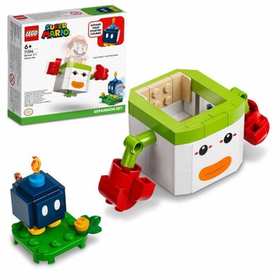 LEGO Super Mario, Set de extindere Clovn-mobil Bowser Jr., 71396