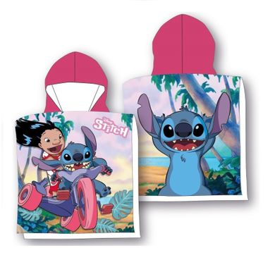 Lilo & Stitch, prosop tip poncho, 55-110 cm