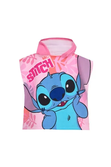 Lilo si Stitch, poncho de baie, roz, 50-100 cm