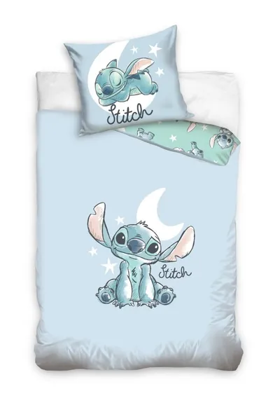 Lilo si Stitch, set lenjerie de pat single, 100-135 cm
