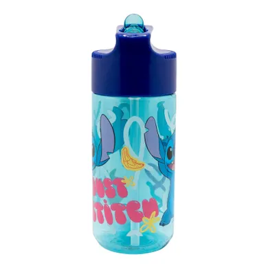 Lilo si Stitch, sticla de apa din plastic, ecozen, 430 ml