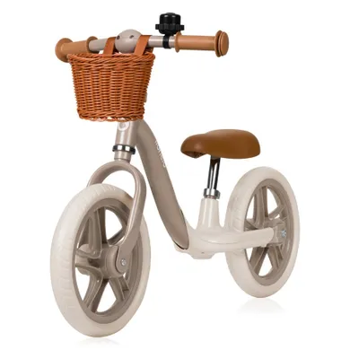 Lionelo, Alex Plus, bicicleta fara pedale, Beige Sand