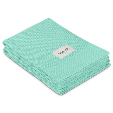 Lionelo, Bamboo Blanket, patura din bambus, 75-100 cm, Green Mint