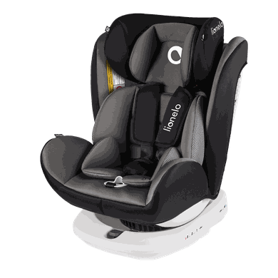 Lionelo, Bastiaan, scaun auto cu baza rotativa, Grey