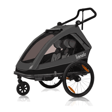 Lionelo, Cama, remorca bicicleta, Grey Graphite