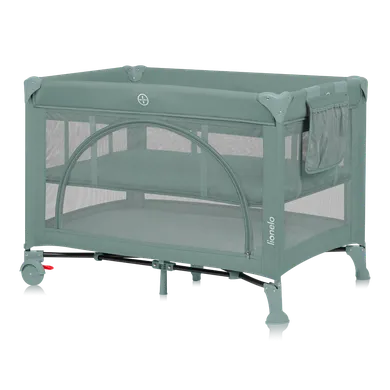 Lionelo, Laura, patut de calatorie compact 2in1, Green Sage