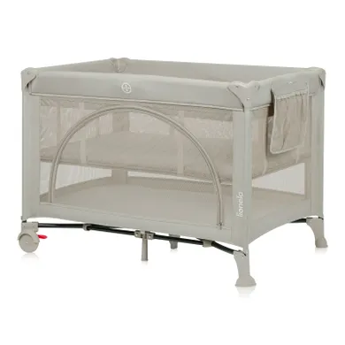 Lionelo, Laura, patut de volaj compact 2in1, Beige Sand