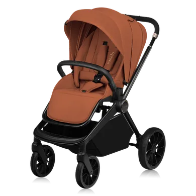 Lionelo, Mika Plus, carucior multifunctional, Brown Rust