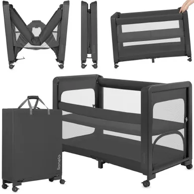 Lionelo, Patty, patut multifunctional 5in1, Grey Graphite