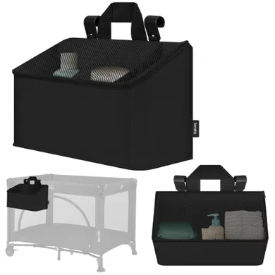 Lionelo, Sidepocket, organizator pentru patut, mediu, Black